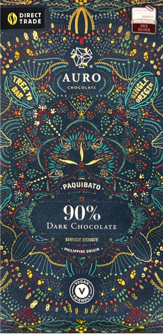 90% Paquibato Single Estate Dark Chocolate